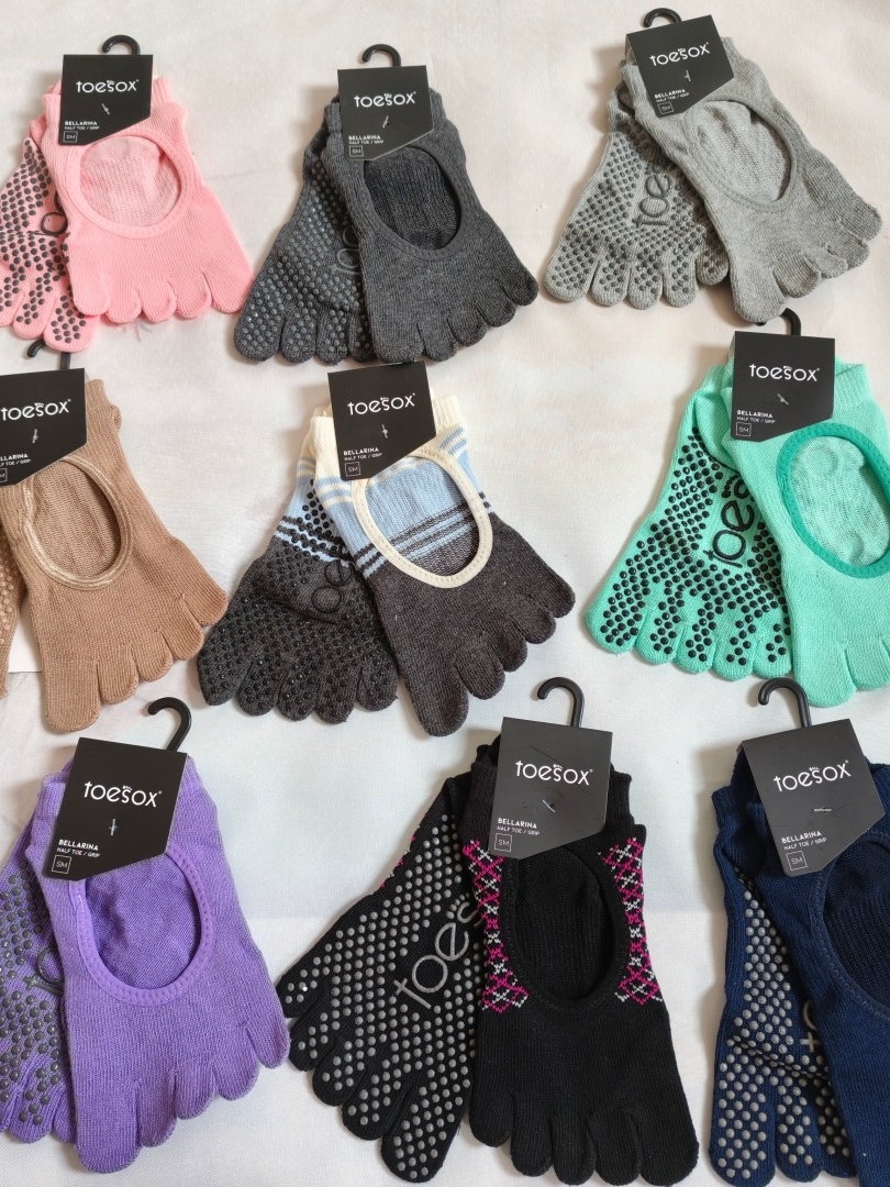 Pilates Yoga Wear - Calcetines de Yoga Toesox de Cinco