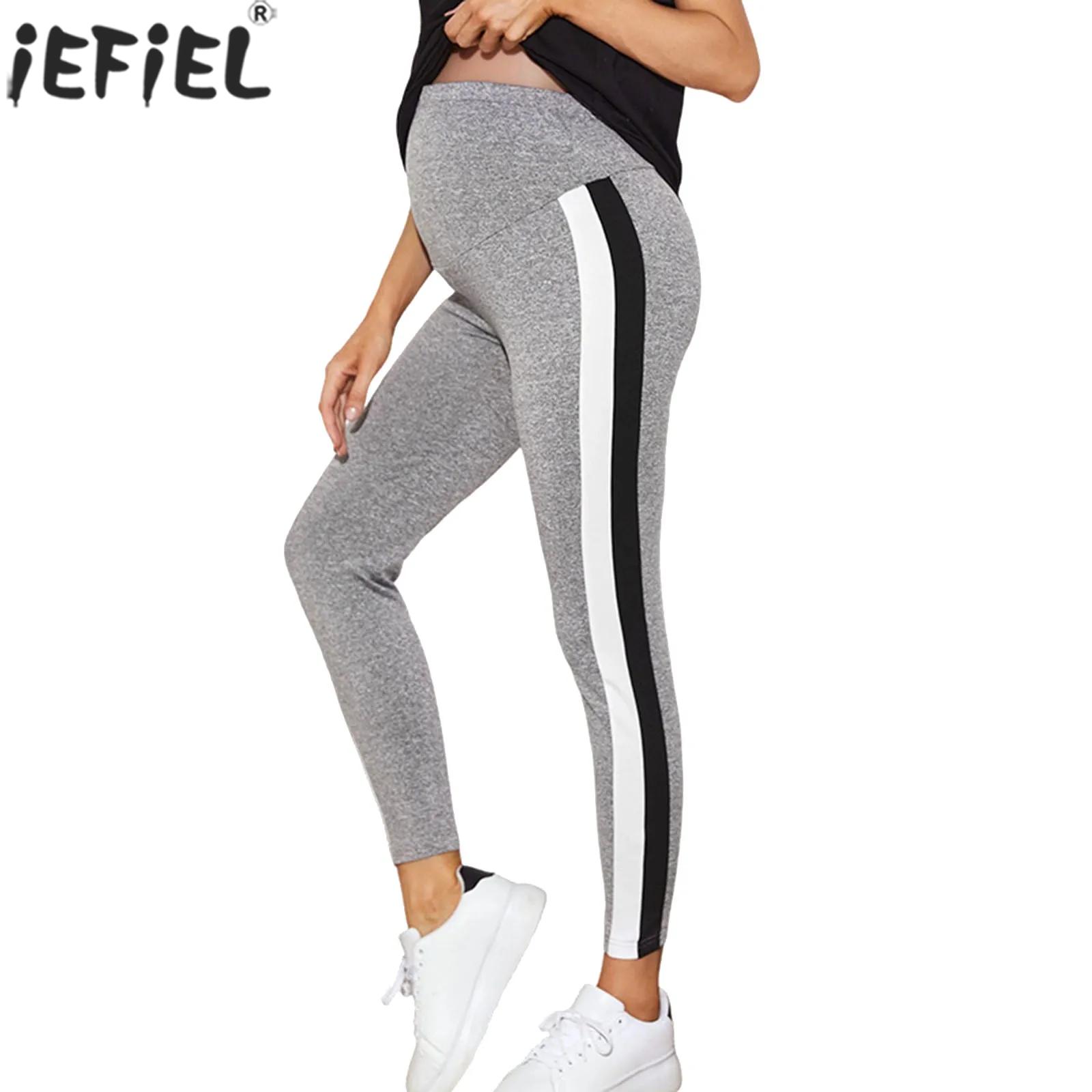 Pilates Yoga Embarazadas - Pantalones de cintura alta para mujeres