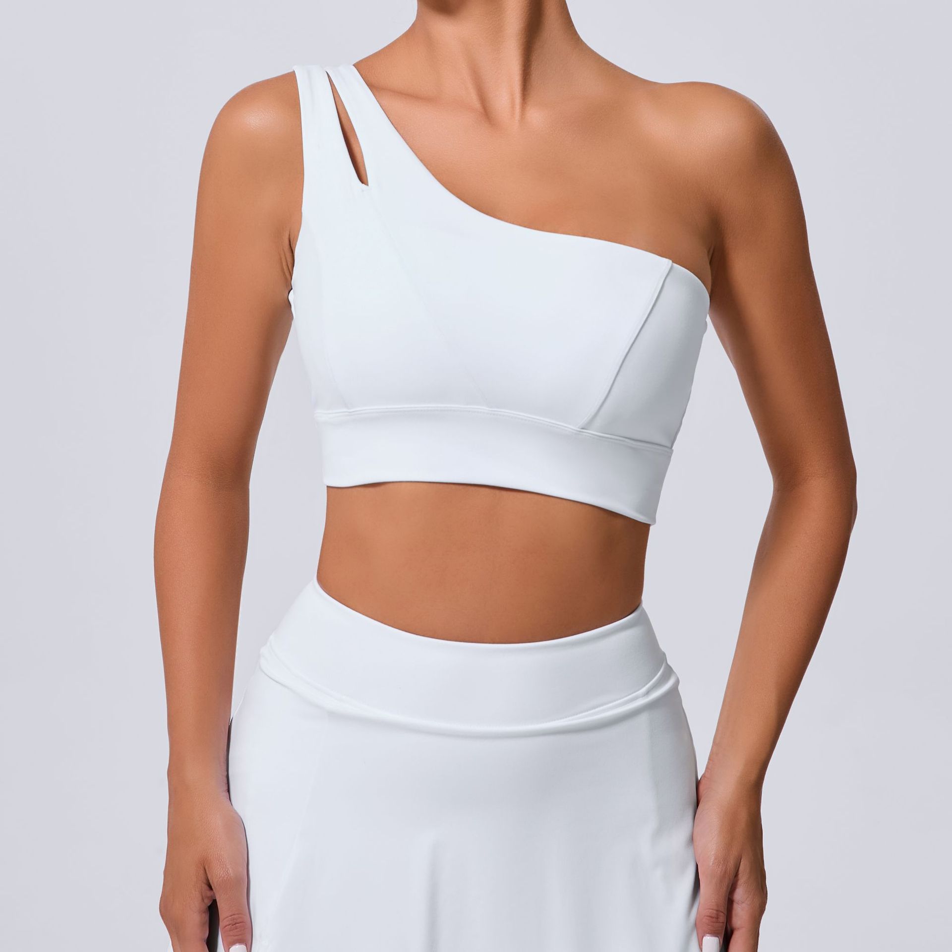 Pilates Yoga Wear - Sujetador Deportivo Push-Up para Mujer, Top