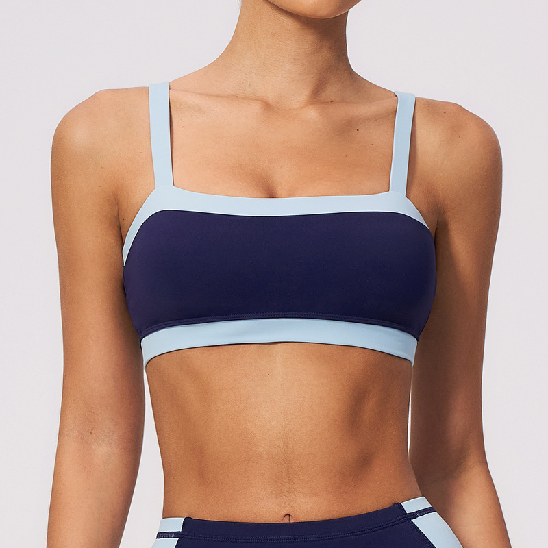Pilates Yoga Wear - Sujetador deportivo Nude Feel para mujer,