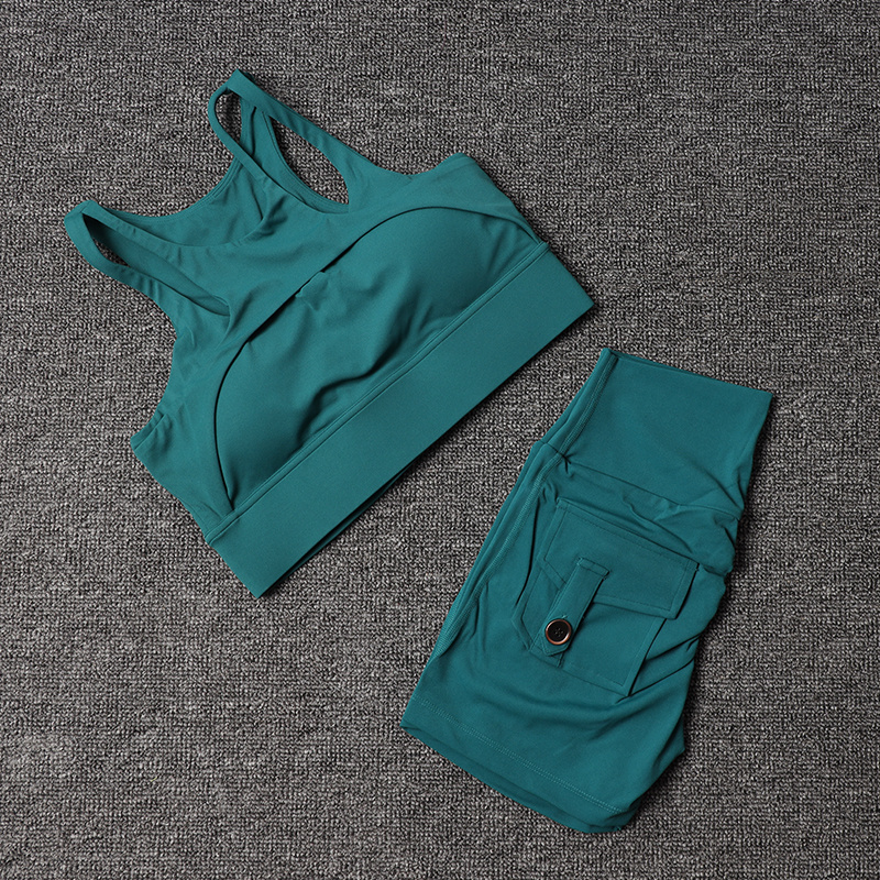 Pantalones cortos deportivos,  - Pilates Yoga Set reseña y precio