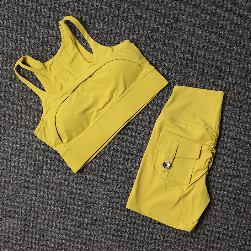 Pantalones cortos deportivos,  - Pilates Yoga Set reseña y precio