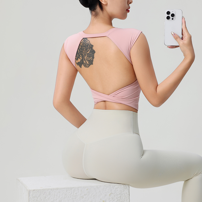 Ropa de Fitness sin espalda pa - Pilates Yoga Wear reseña y precio