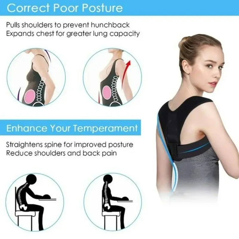 Cinturón corrector de postura  - Posture Pole Corrector reseña y precio