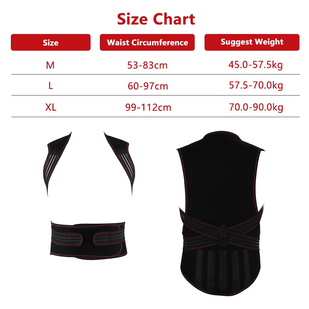 Faja lumbar con calefacción ma - Posture Pole Corrector reseña y precio