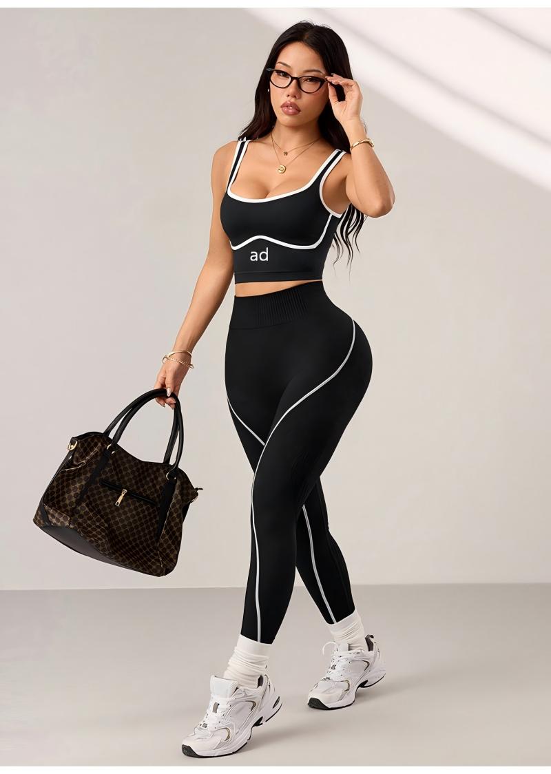 Conjunto de dos piezas de pant - Pilates Yoga Set reseña y precio