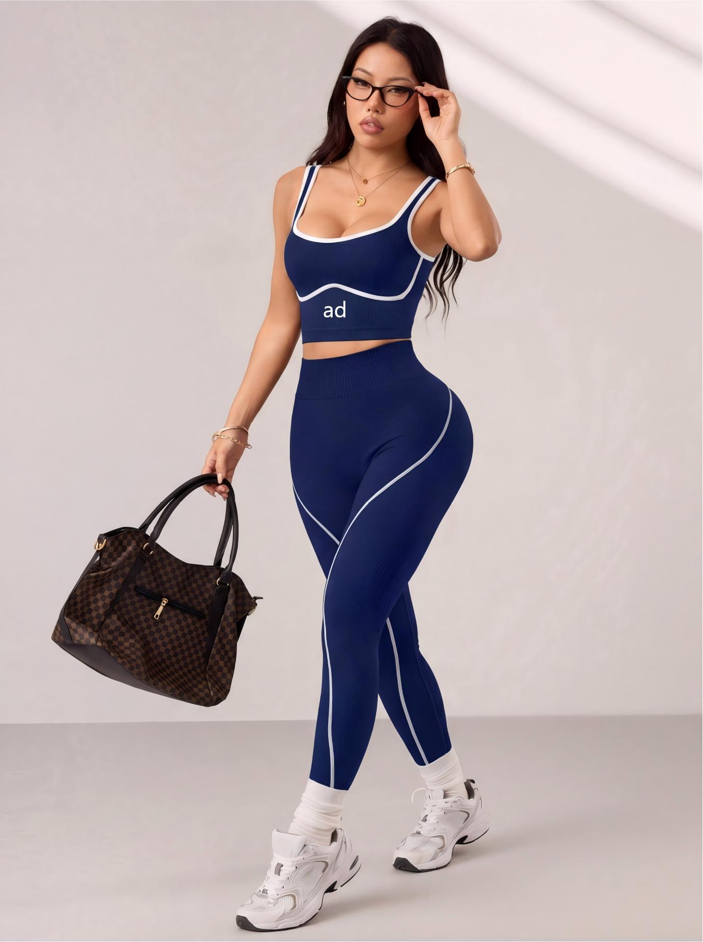 Conjunto de dos piezas de pant - Pilates Yoga Set reseña y precio
