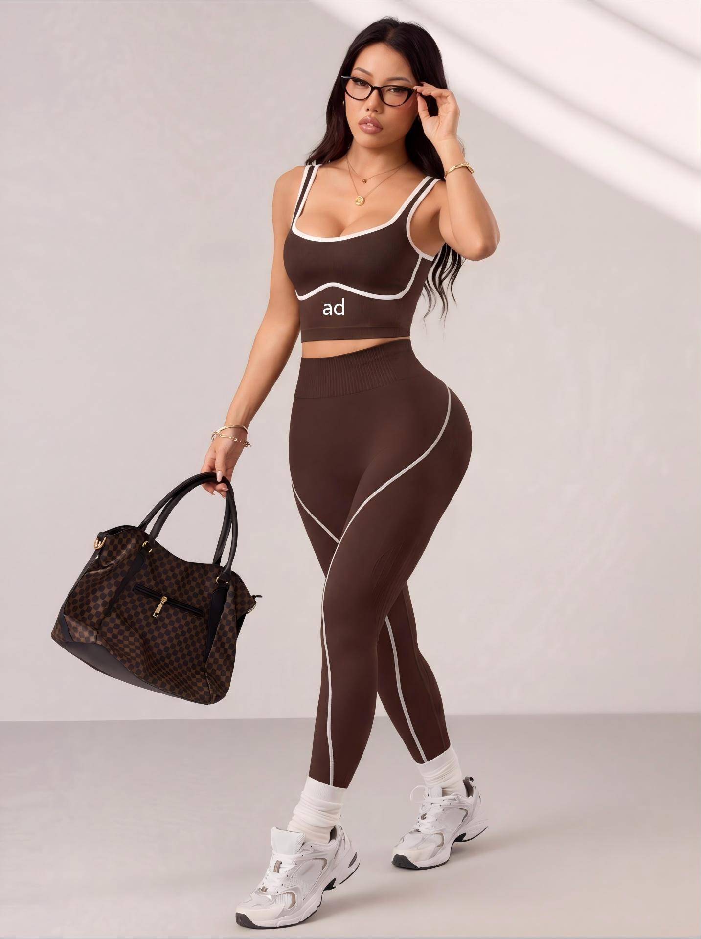 Conjunto de dos piezas de pant - Pilates Yoga Set reseña y precio
