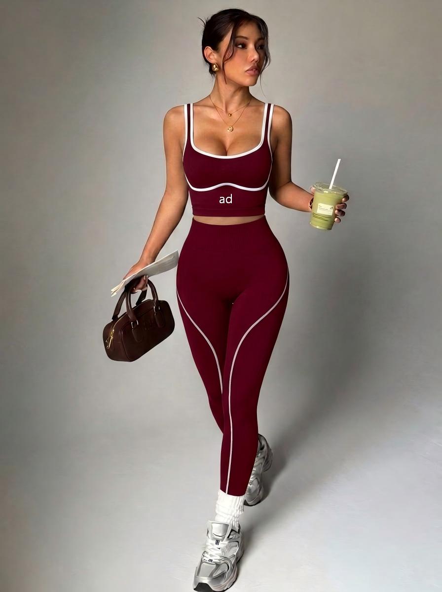 Conjunto de dos piezas de pant - Pilates Yoga Set reseña y precio