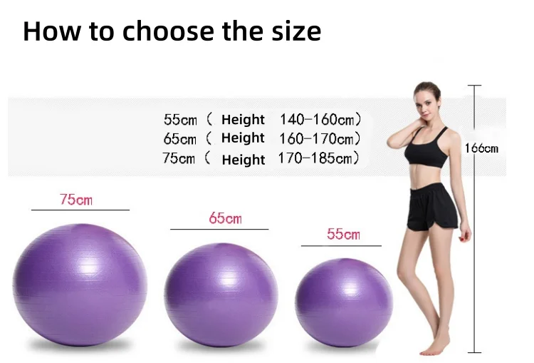 Pelota de Yoga de PVC de 55 cm - Pilates Yoga Embarazadas reseña y precio