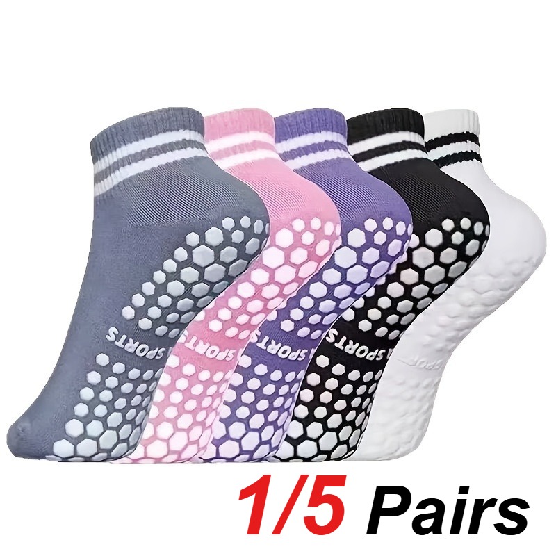 1/5 par de calcetines de silic - Pilates With Yoga reseña y precio