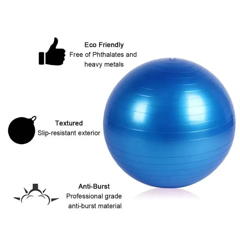 Balón de Yoga Antiexplosión, B - Pilates Yoga Embarazadas reseña y precio