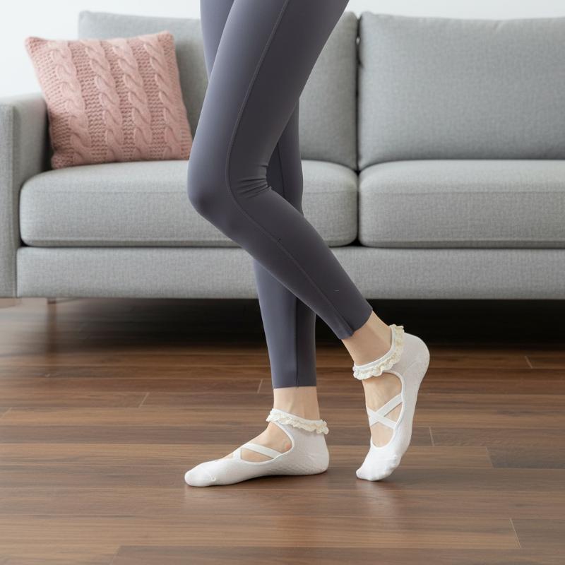 1 par de calcetines de pilates - Pilates With Yoga reseña y precio